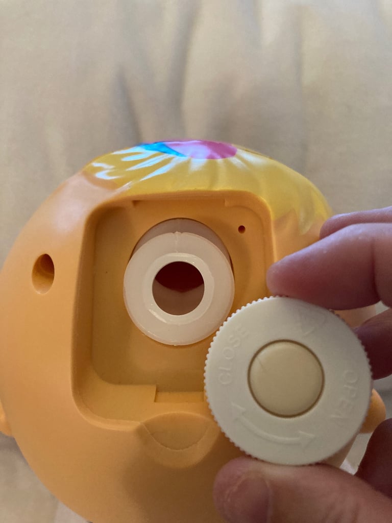 Cry baby doll who cries when you take her dummy out