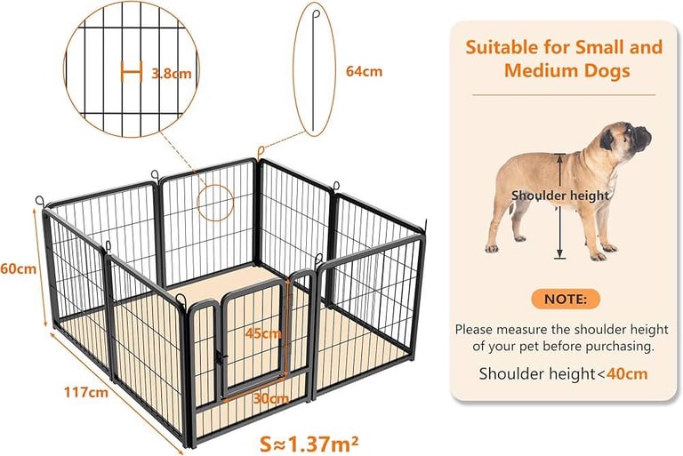 Dog fence 60*60
