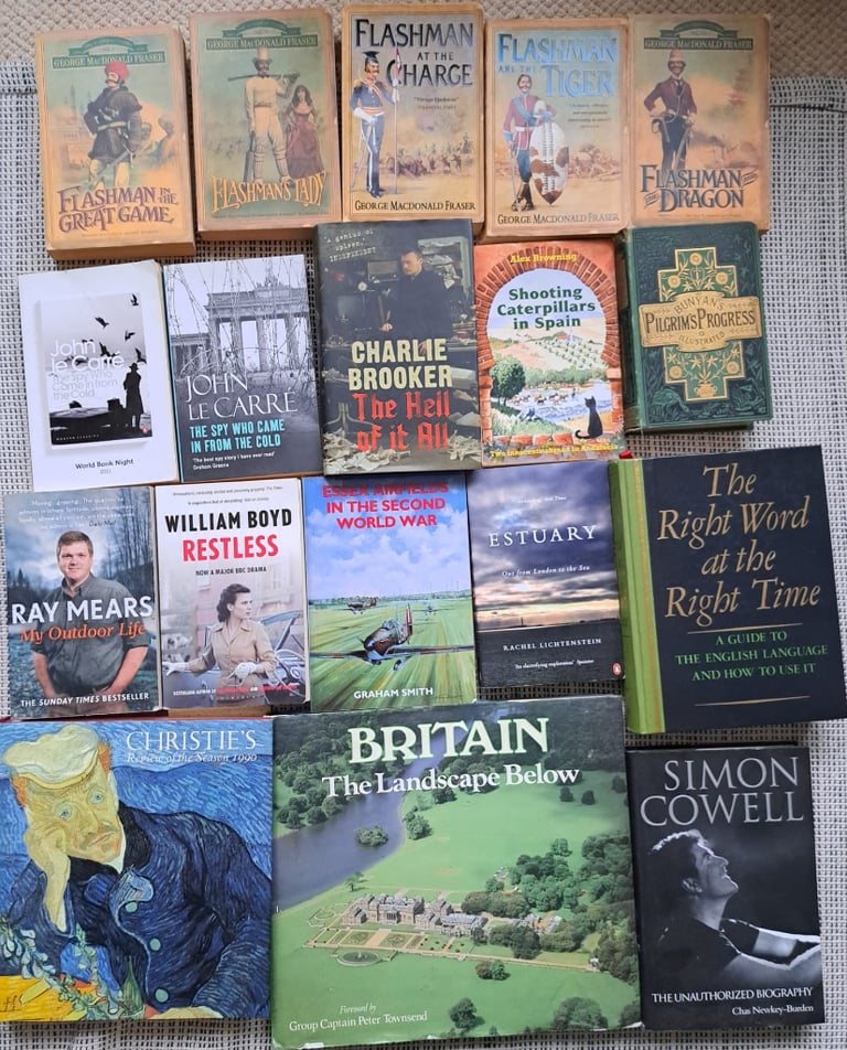 image for Books Mixed: John le Carre, Ray Mears etc