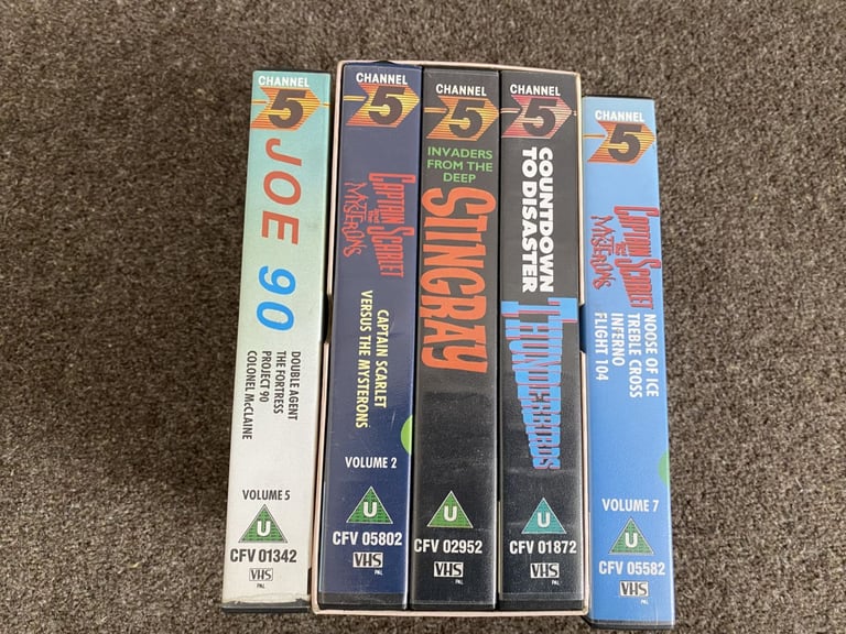 image for Gerry Anderson VHS videos