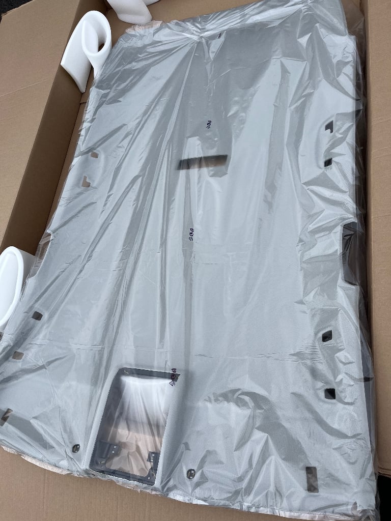 VW Golf MK7 Roof Headliner Pearl Grey 5G4867501PZA4 NEW