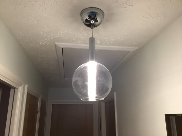 John Lewis ceiling light pendant WITHOUT THE SHADE SADLY 