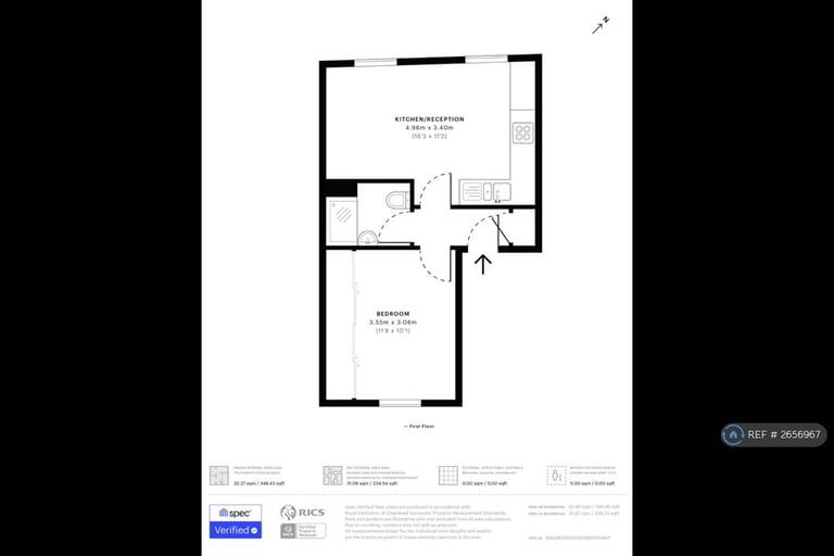 1 bedroom flat in Belgrave Gardens, London, NW8 (1 bed) (#2656967)