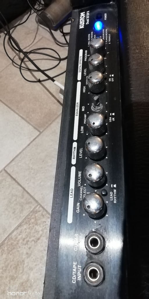 Kustom Guitar Amp, dual 35 DFX