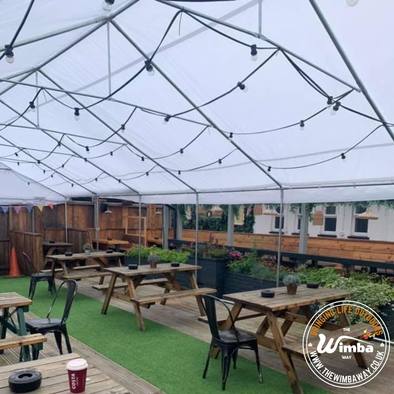 NEW Heavy-Duty 6x12m Marquee Party Tent Gazebo – FOR SALE 