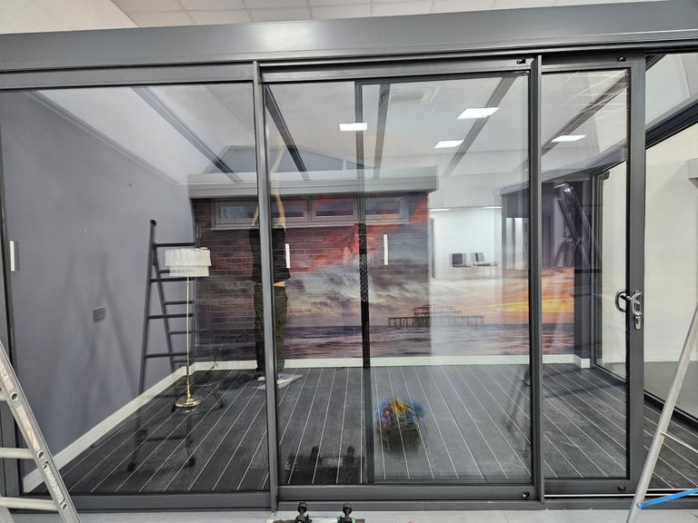 Cortizo aluminium thin lines sliding 