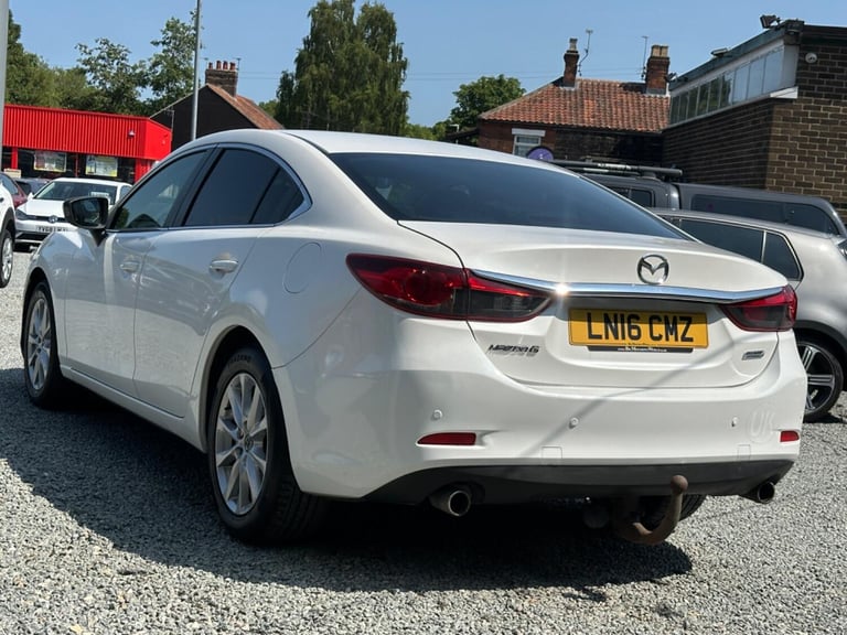 2016 Mazda 6 2.2L SKYACTIV D SE Diesel Manual 4 Door Saloon White