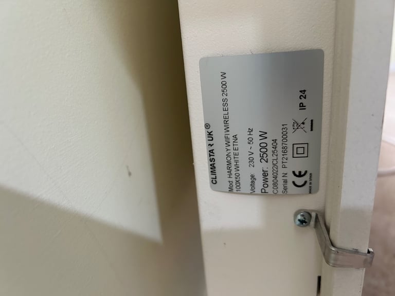 Climastar electric heaters with thermostat, electric towel heater and sunamp thermino water heater 