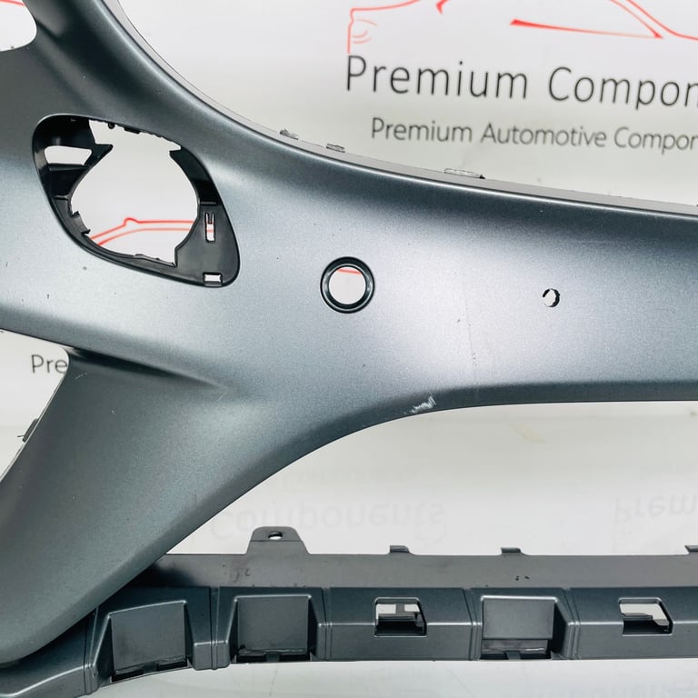 Mercedes C Class Front Bumper Skin Genuine Grey W205 Amg Line 2014 - 2018 [am1]