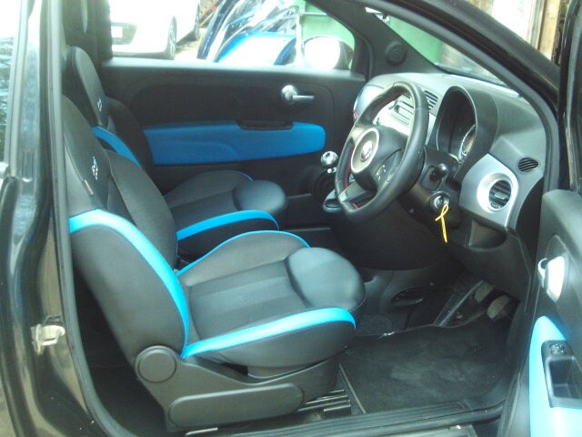 2015 Fiat 500 1.2 S 3dr Black 54k Miles Years MOT Warranty HATCHBACK Petrol Manual