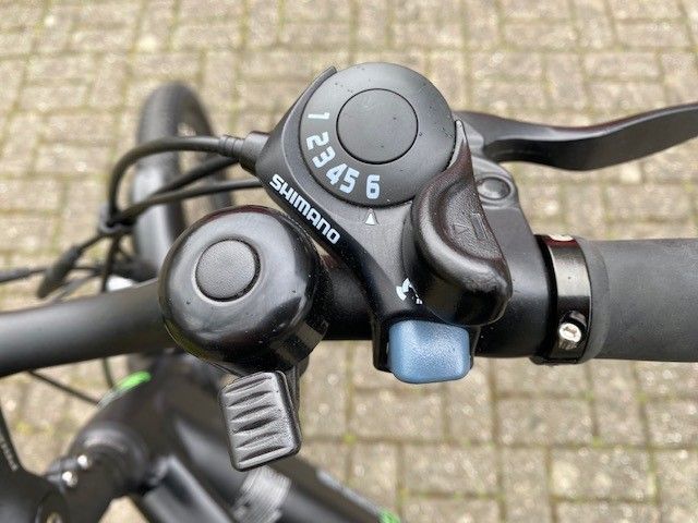 Cruiser eBike 250wh motor 36v Battery - Pannier Bags-Lock- Phone Holder- Black