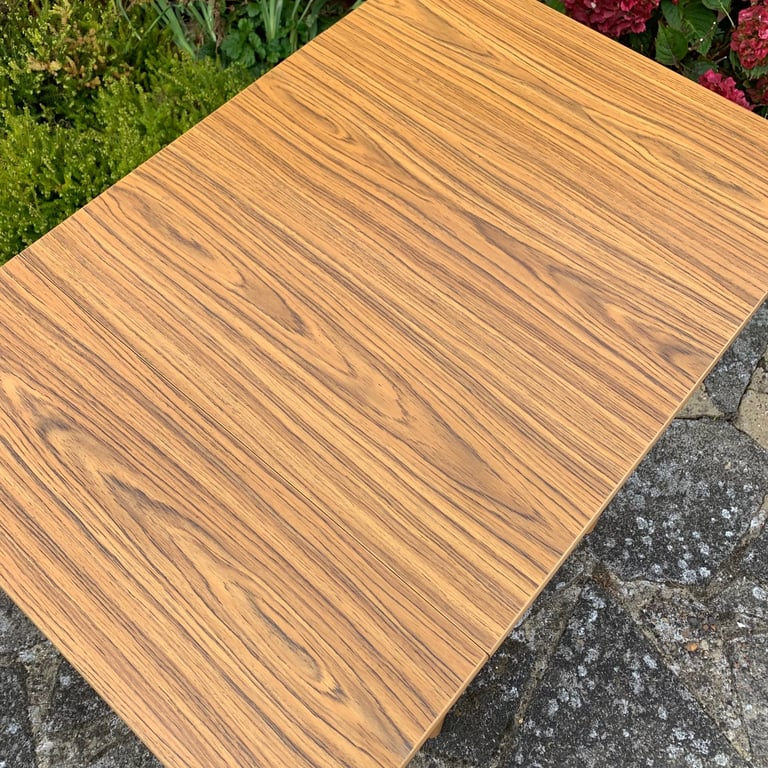 Vintage Formica Drop Leaf Dining Table 