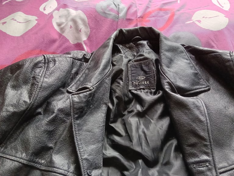 Mens real leather jacket xl size, IDEAL XMAS GIFT 🎁🎁