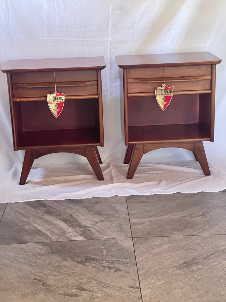 image for Retro mid century vintage nightstands