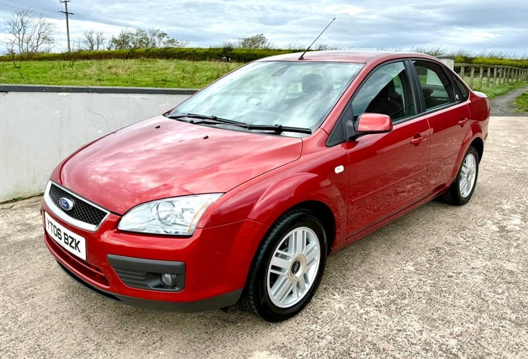 image for 🏁 2006 Ford Focus 1.8 TDCi Ghia Saloon 4dr - Genuine 24k Miles, 1 Owner & Full History 🏁