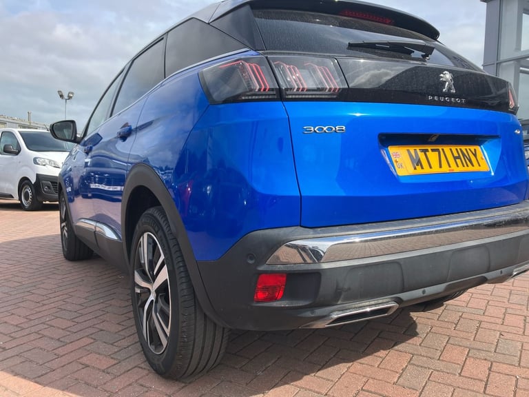 2022 Peugeot 3008 1.2 PureTech GT 5dr EAT8 Estate PETROL Automatic