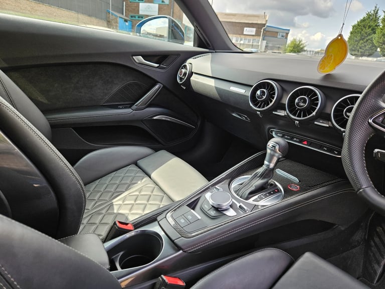 2021 AUDI TT 50 TFSI 320 Quattro TTS Vorsprung S Tronic Blue Damaged Repaired