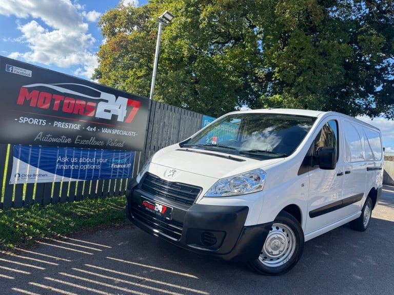  Peugeot Expert 1200 1.6 HDi 90 H1 L2 LONG WHEEL BASE!+JUST 39000 MILES!+FSH!+1