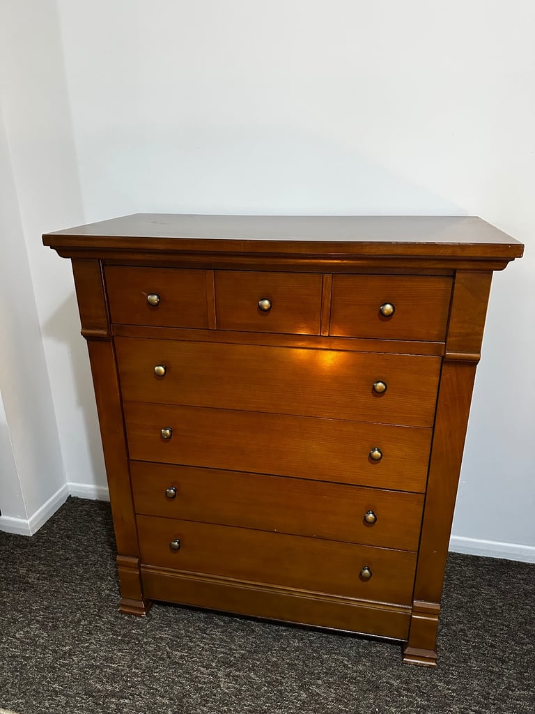 And so to bed chest of drawers 