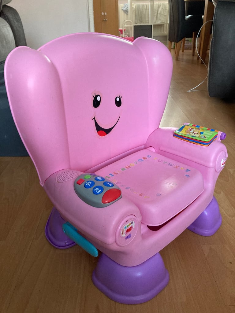 Fisher Price Laugh and Learn Pink Chair