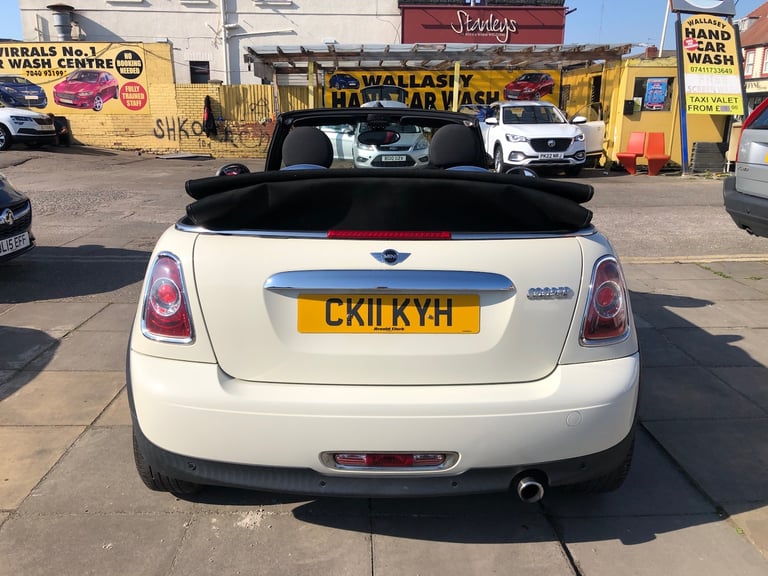 2011 MINI Convertible 1.6 Cooper [122] 2dr CONVERTIBLE Petrol Manual