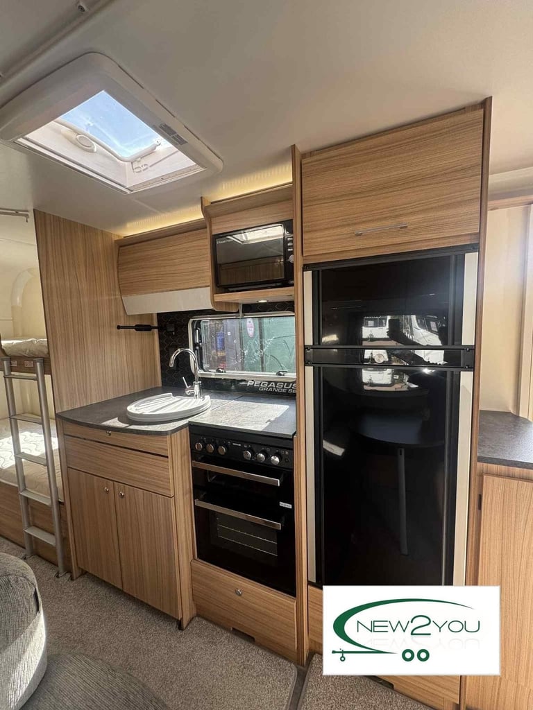 2023 Bailey Pegasus Palermo 6 Berth Fixed Bunks Caravan - STOCK NO E206