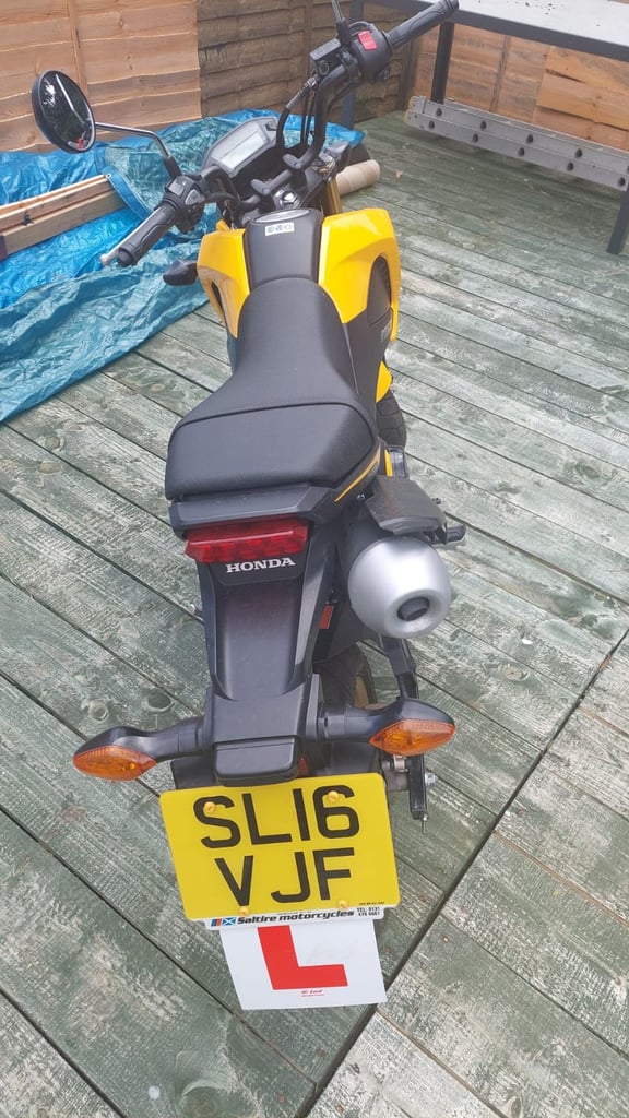 Honda MSX125 Grom 16Plate