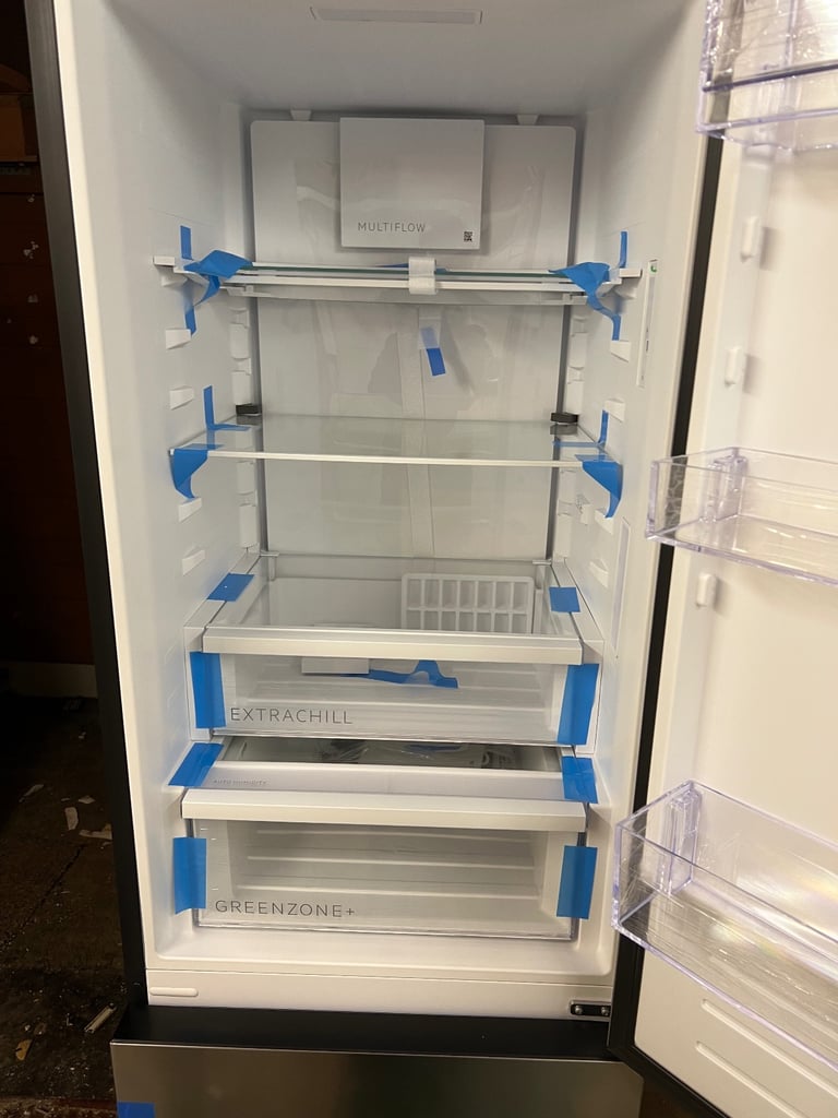AEG 7000 FRIDGE & FREEZER 187CM Sliver £360