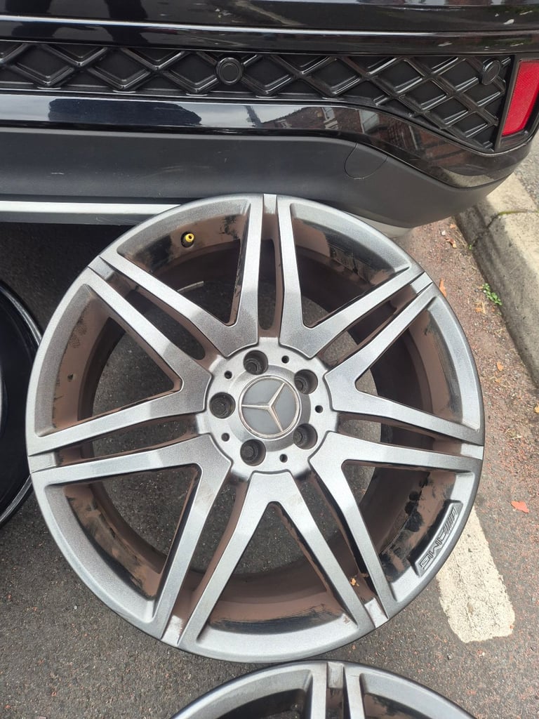 🌟Genuine Mercedes Night edition 19 inch staggered alloy wheels 