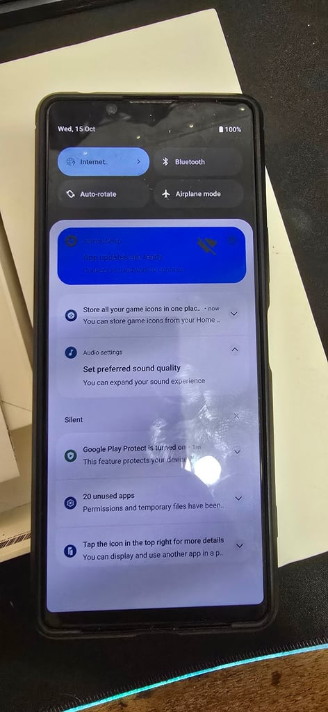 Sony Xperia 1 II Smart phone 6.5 inch SUPER Oled screen