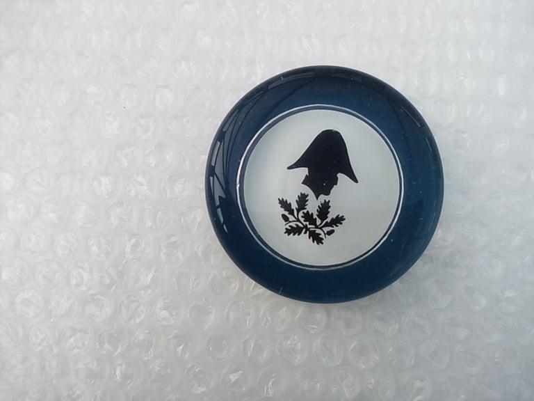 As new navy themed ornament / paperweight.