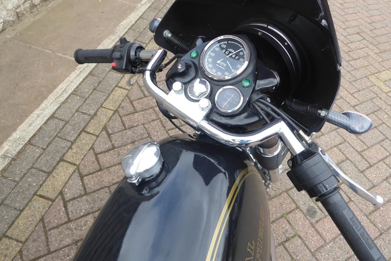 ROYAL ENFIELD CAFE RACER 350 J REG REAR SETS SINGLE SEAT 1 YEARS MOT