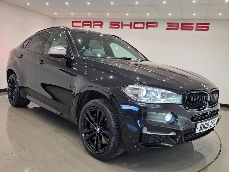 2018 18 BMW X6 3.0 M50D SUV 5DR DIESEL AUTO XDRIVE EURO 6 (S/S) (381 PS)