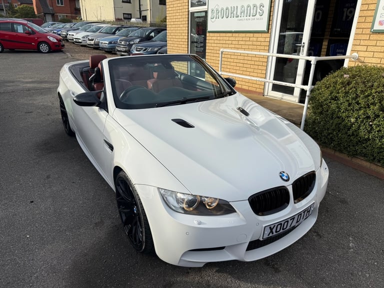 2008 BMW M3 Convertible DCT 4.0 V8 Automatic White. Please Read Description