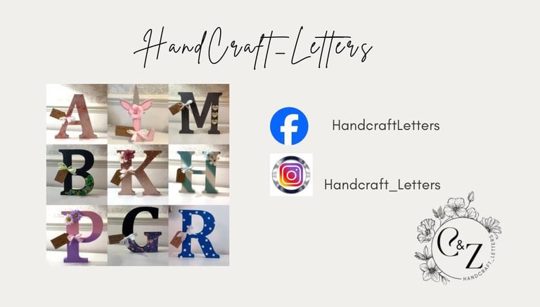 Handcraft Letters 