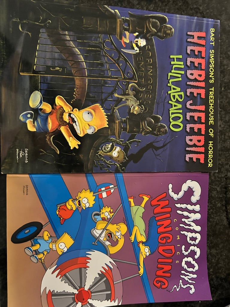 image for The Simpson Books Heebie Jeebie and Wingding