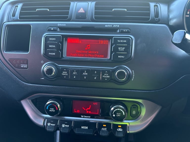2012 Kia Rio 1.4 3 5dr ISG HATCHBACK Petrol Manual