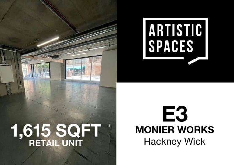 Retail Unit to Rent in Fish Island - Hackney Wick