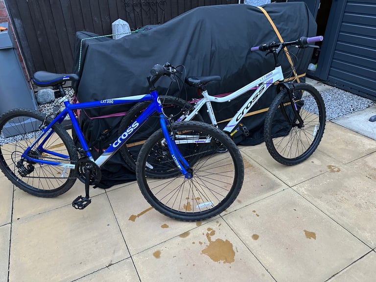 2x cross lxt 300 mountain bikes cost £420 sell £50 each ono