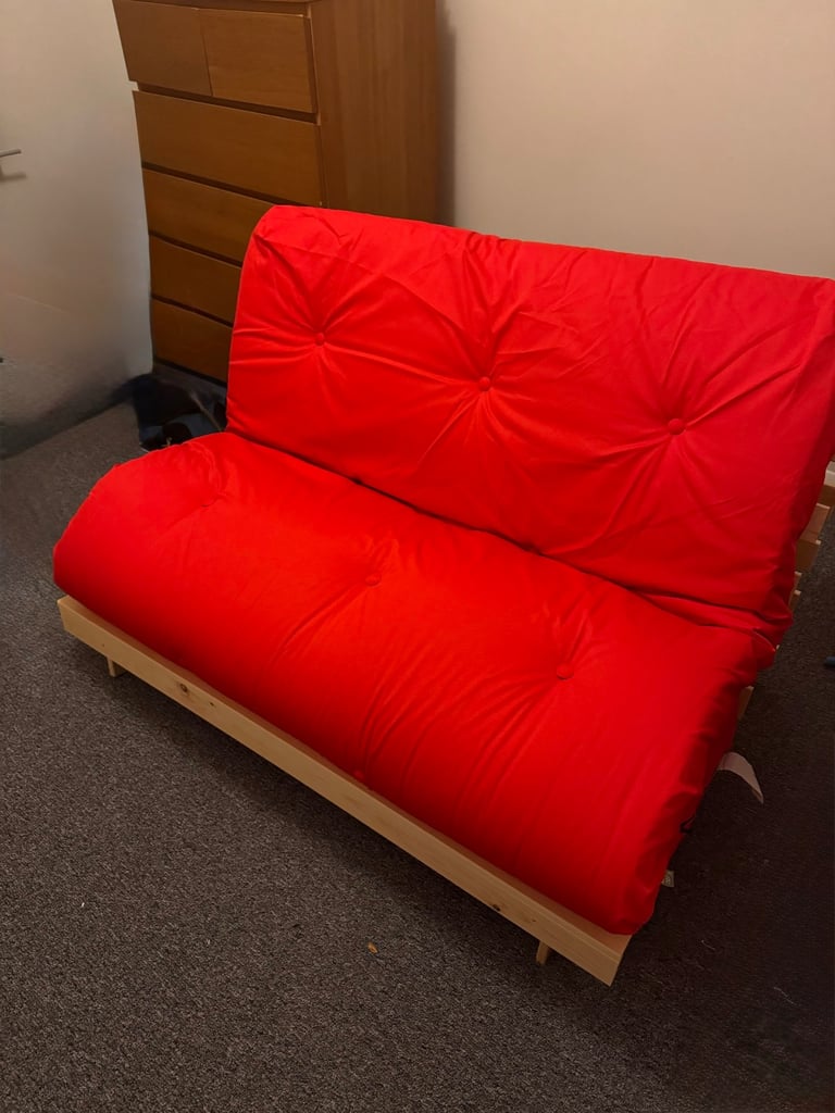 image for Double Futon Sofa Bed COLLECTION ONLY