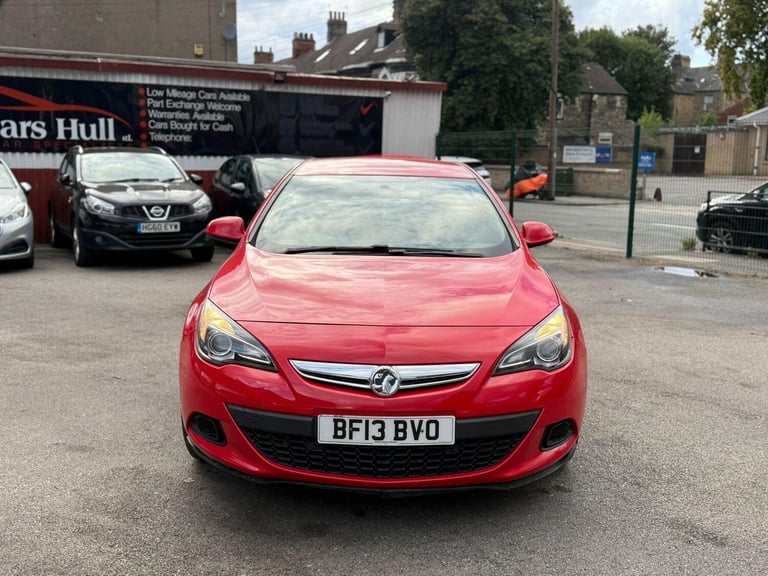 2013 Vauxhall Astra GTC 1.4T 16V Sport Euro 5 (s/s) 3dr HATCHBACK Petrol Manual