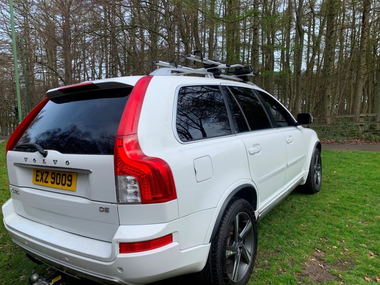 VOLVO XC90 D5 R-DESIGN AWD White Auto Diesel, 2012