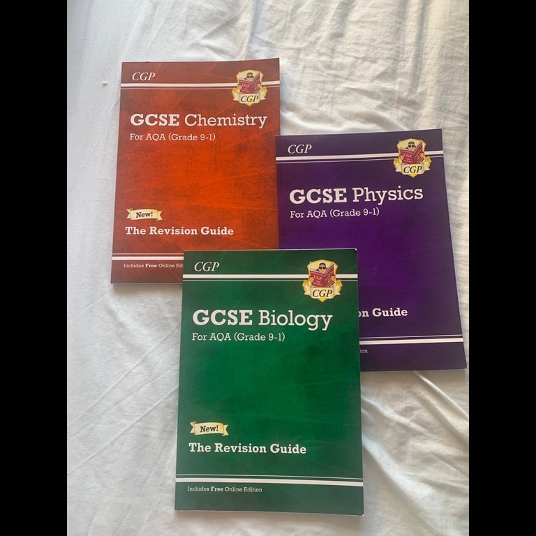 GCSE Revision Guides Sciences Grade 9-1