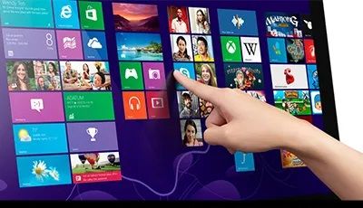 image for STUNNING (as new) MODERN Touchscreen 23-inch Computer WINDOWS 11