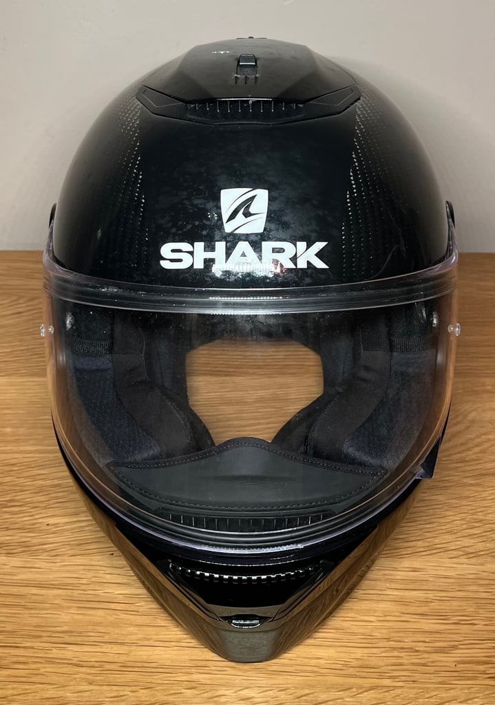 Shark Spartan Carbon - Skin Black/Anthracite Motorcycle Helmet