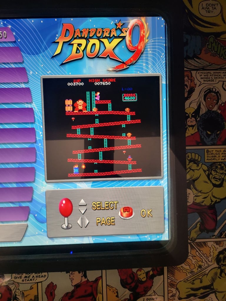  ARCADE MACHINE REDUCED