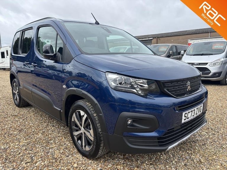 image for PEUGEOT RIFTER WAV WHEELCHAIR ACCESSIBLE VEHICLE AUTOMATIC 1.5 BlueHDi Allure