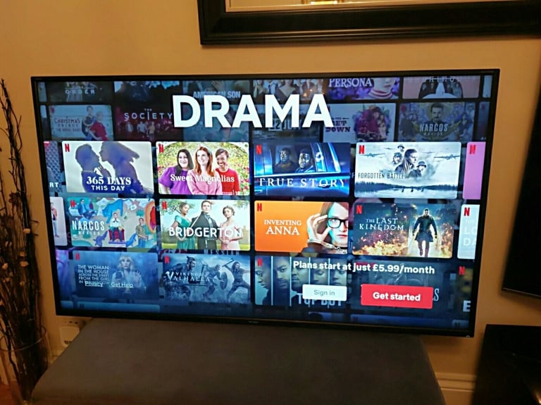 image for Sharp Aquos 55 Inch Smart TV, 4K Picture Quality, Harman Kardon Sound, Great Quality TV
