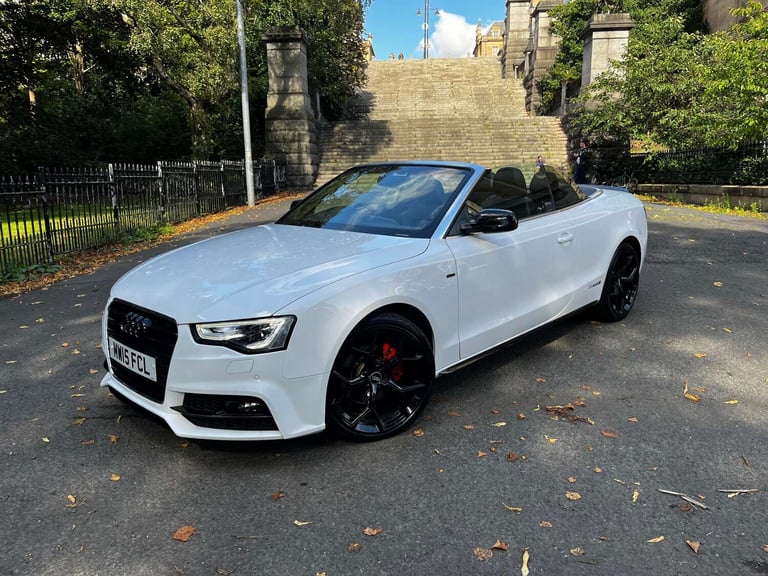 2015 Audi A5 2.0 TDI 177 S Line Special Ed Plus 2dr Multitronic CONVERTIBLE DIESEL Automatic