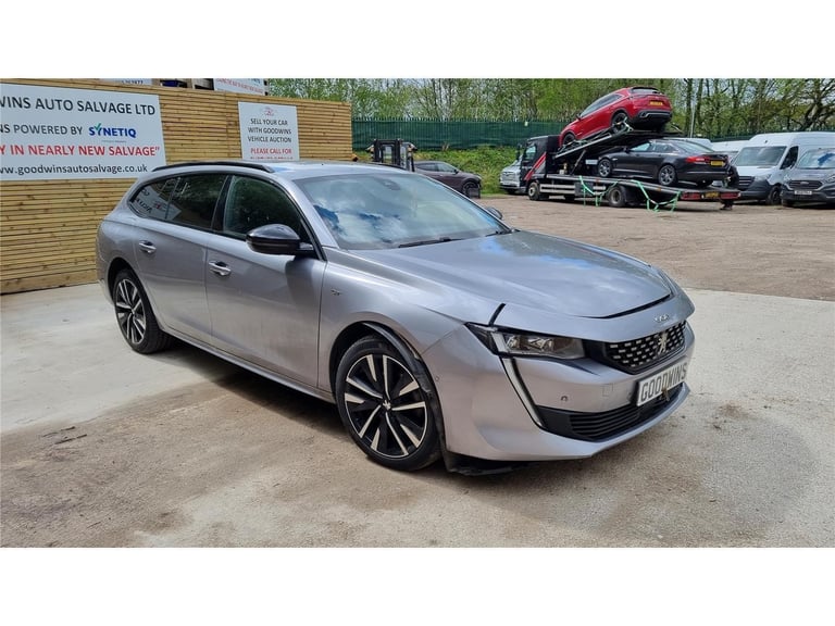 2023 PEUGEOT 508 GT PURETCH 1.2T AUTO ESTATE ACCIDENT DAMAGED REPAIRABLE SALVAGE